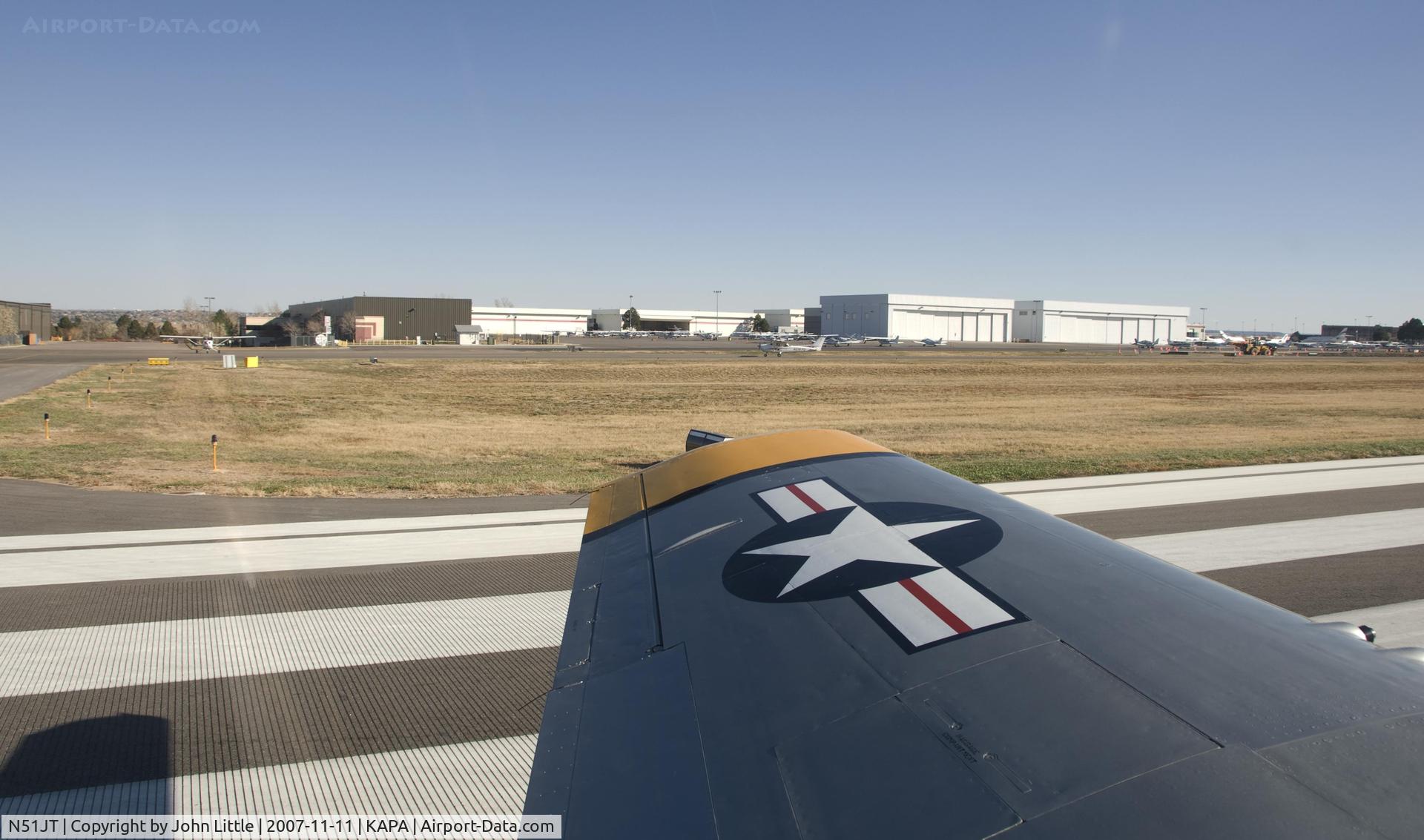 N51JT, 1946 North American P-51D Mustang C/N 122-41122 (44-74582), Cleared for take-off