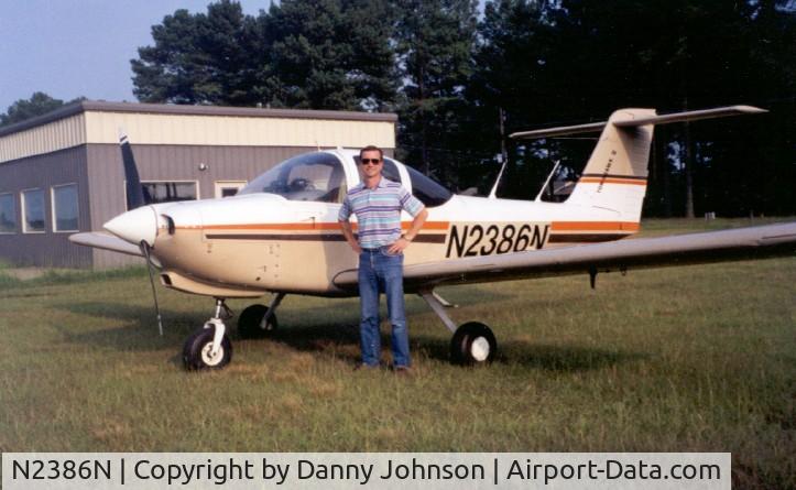 N2386N, 1979 Piper PA-38-112 Tomahawk C/N 38-79A0820, Landing at Robins Air Park
