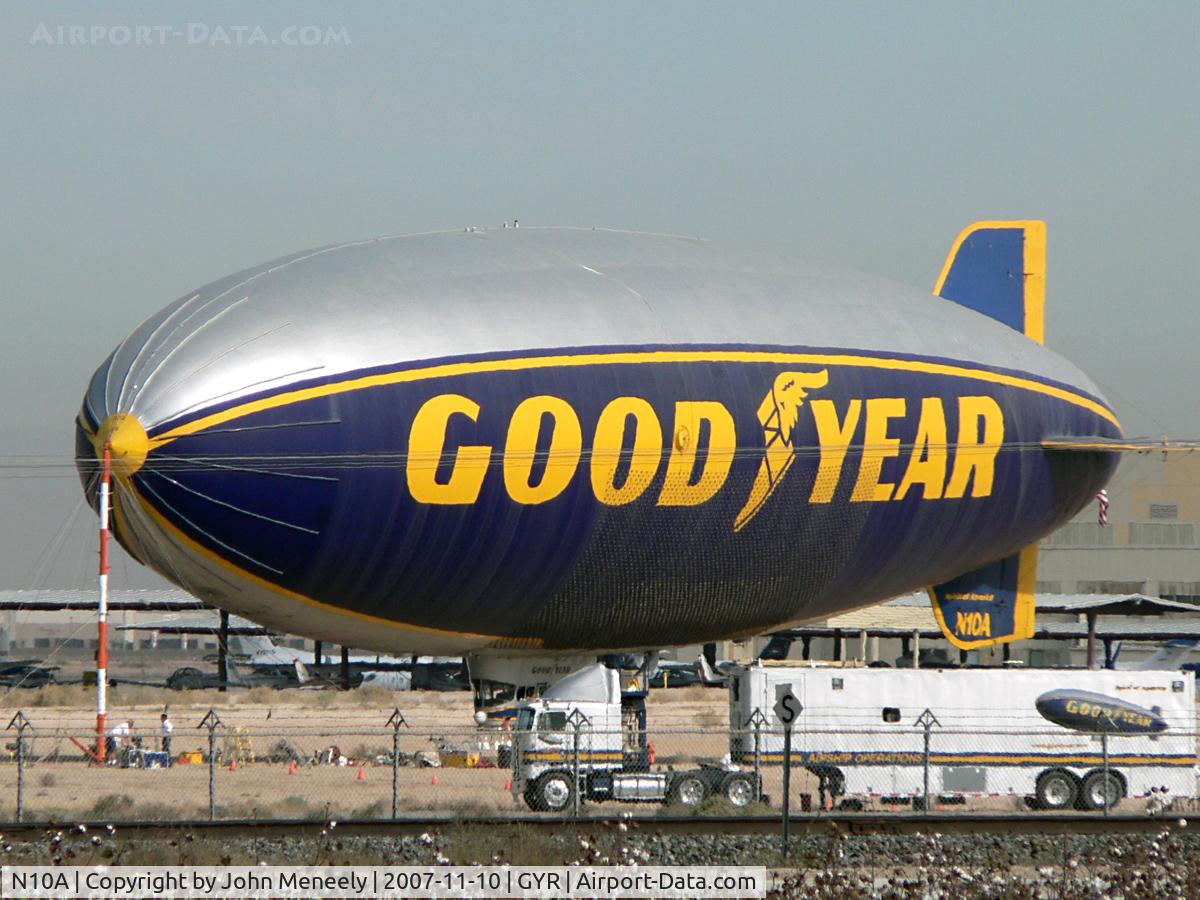 N10A, 1979 Goodyear GZ-20A C/N 4117, Camera-ship for the NASCAR meet at Phoenix Intl. Raceway