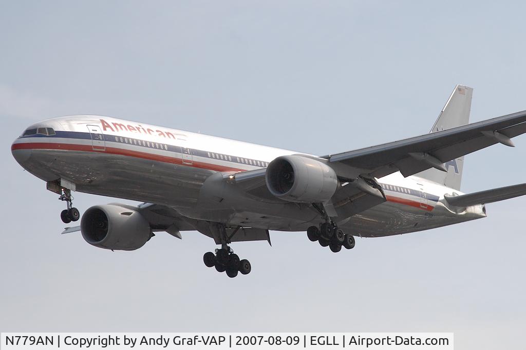 N779AN, 1999 Boeing 777-223 C/N 29955, American Airlines 777-200