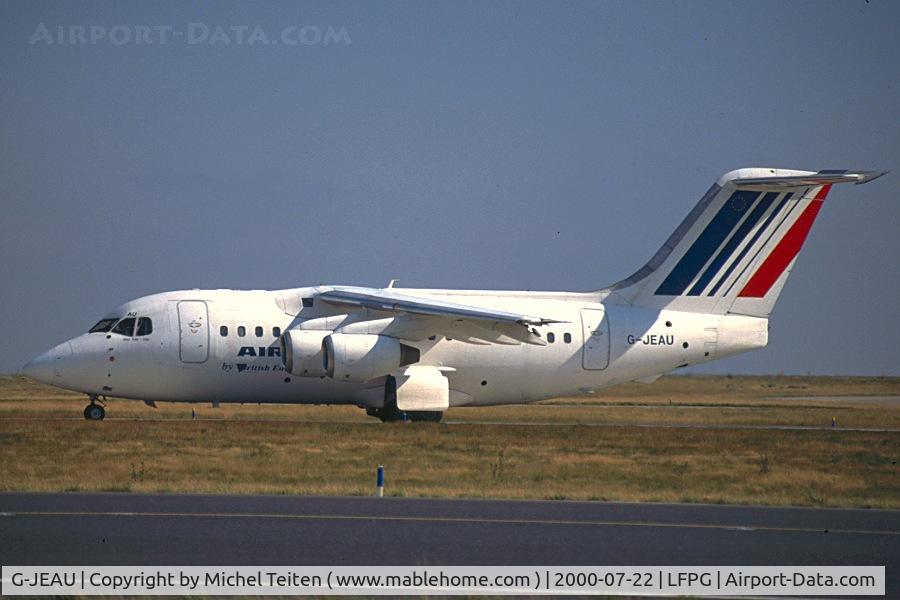 G-JEAU, 1986 British Aerospace BAe.146-100 C/N E1035, Air France operated by British European