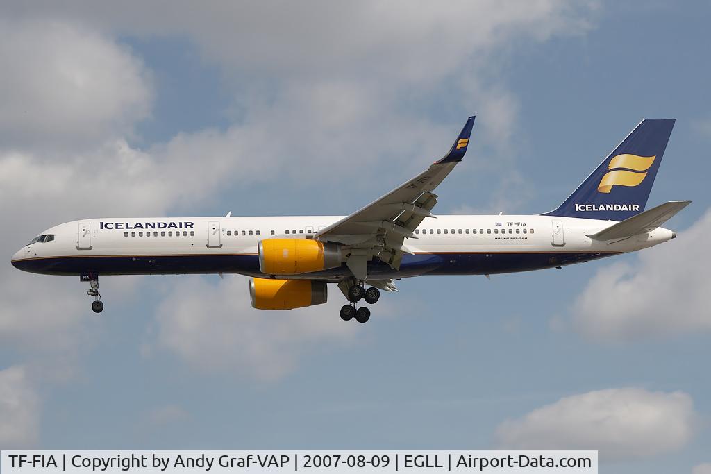 TF-FIA, 2000 Boeing 757-256 C/N 29310, Icelandair 757-200