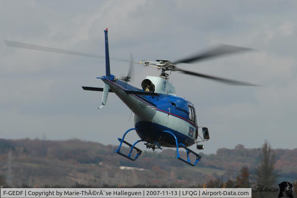 F-GEDF, Eurocopter AS-350B-2 Ecureuil C/N 1820, Aerospatiale AS-350B2 Ecureuil