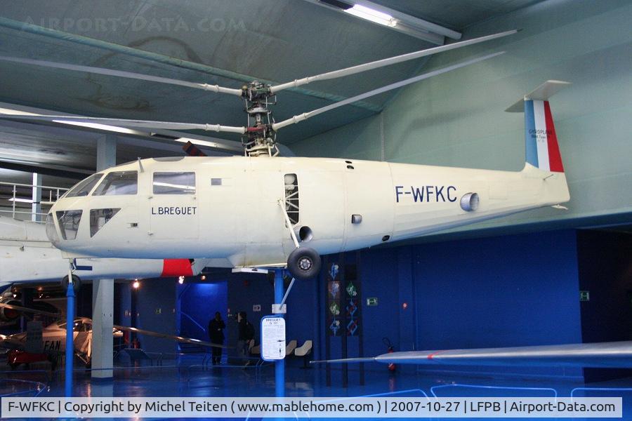 F-WFKC, Breguet 111 Gyroplane C/N 01, Musee de l'Air et de l'Espace (Air and Space Museum)