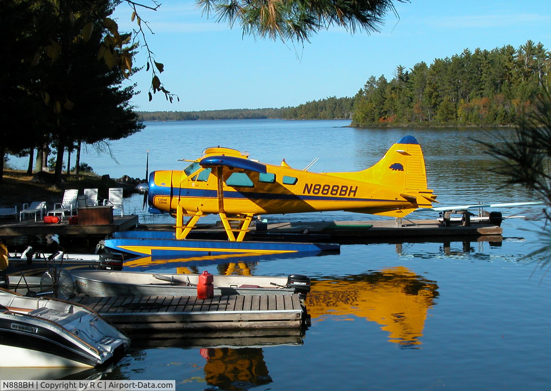 N888BH, 1951 De Havilland Canada DHC-2 Beaver Mk.I (L20A) C/N 110, At Rainy Lake