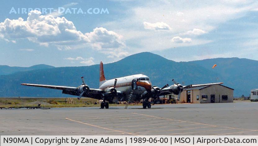 N90MA, 1949 Douglas DC-6 C/N 43128, DC-6 Air Tanker - apparently she has been scrapped - http://www.airliners.net/open.file/1018161/M/