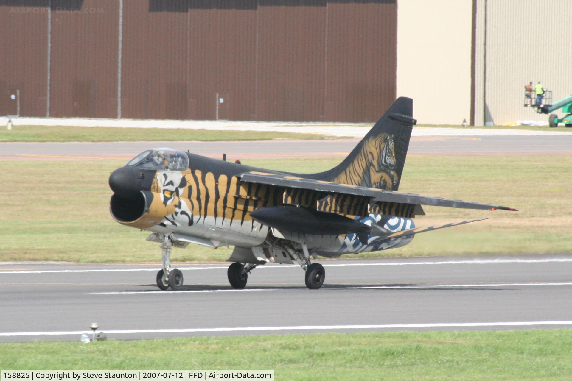 158825, LTV A-7E Corsair II C/N E-381, Royal International Air Tattoo 2007