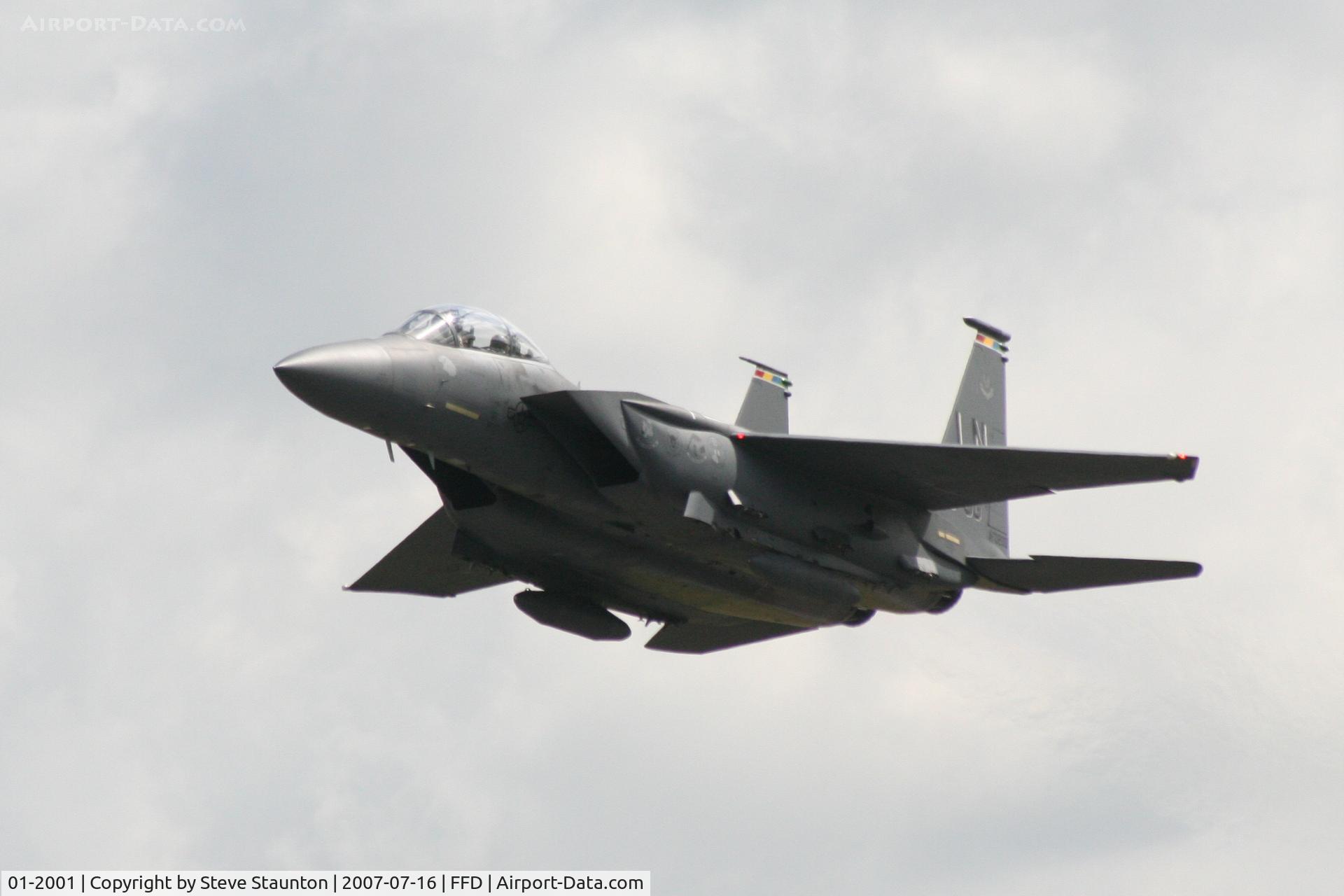 01-2001, 2001 McDonnell Douglas F-15E Strike Eagle C/N 1372/E233, Royal International Air Tattoo 2007