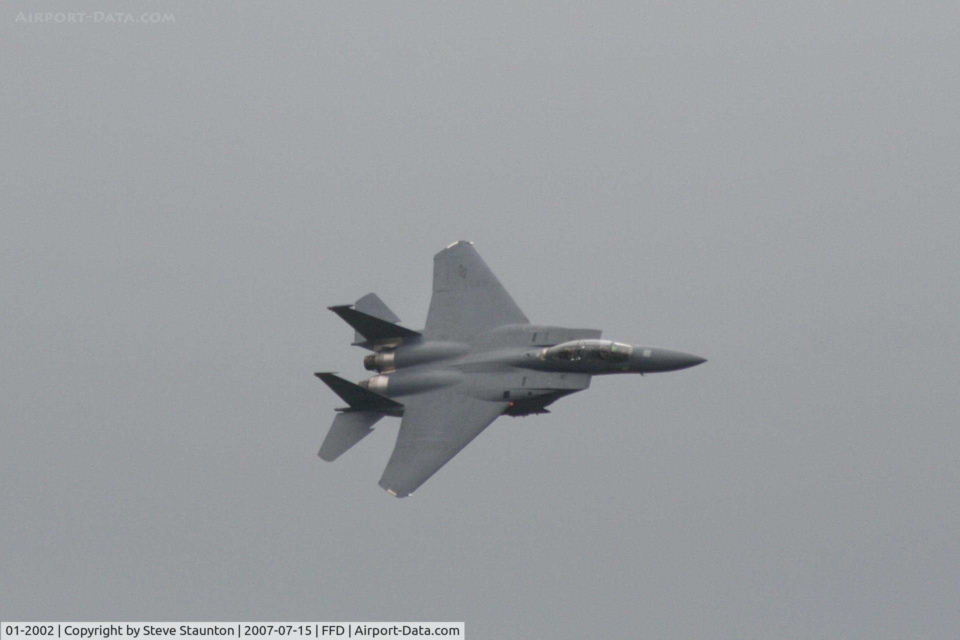 01-2002, 2001 McDonnell Douglas F-15E Strike Eagle C/N 1373/E234, Royal International Air Tattoo 2007