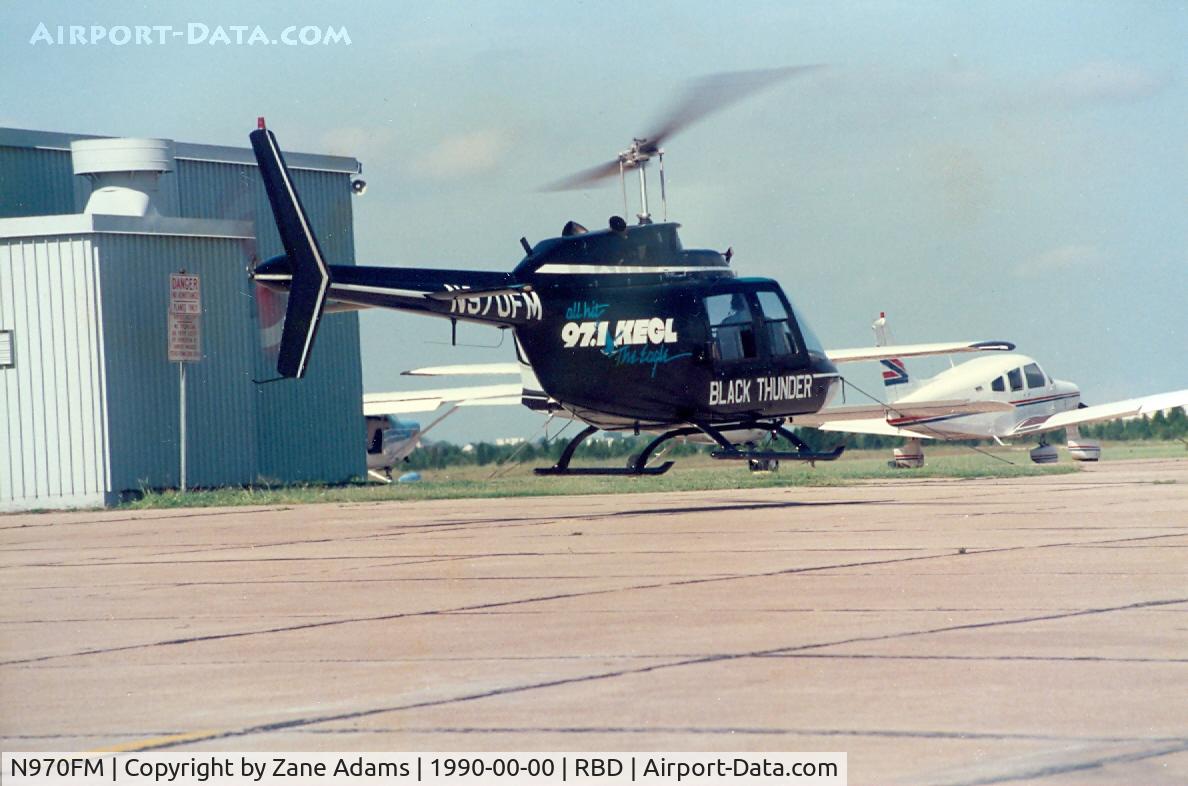 N970FM, Bell 206B C/N 1839, KEGL 97.1 Radio Ft. Worth/Dallas