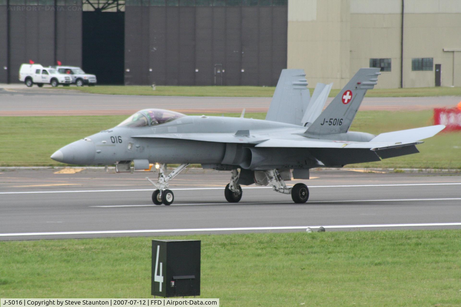 J-5016, 2001 McDonnell Douglas F/A-18C Hornet C/N 1363, Royal International Air Tattoo 2007