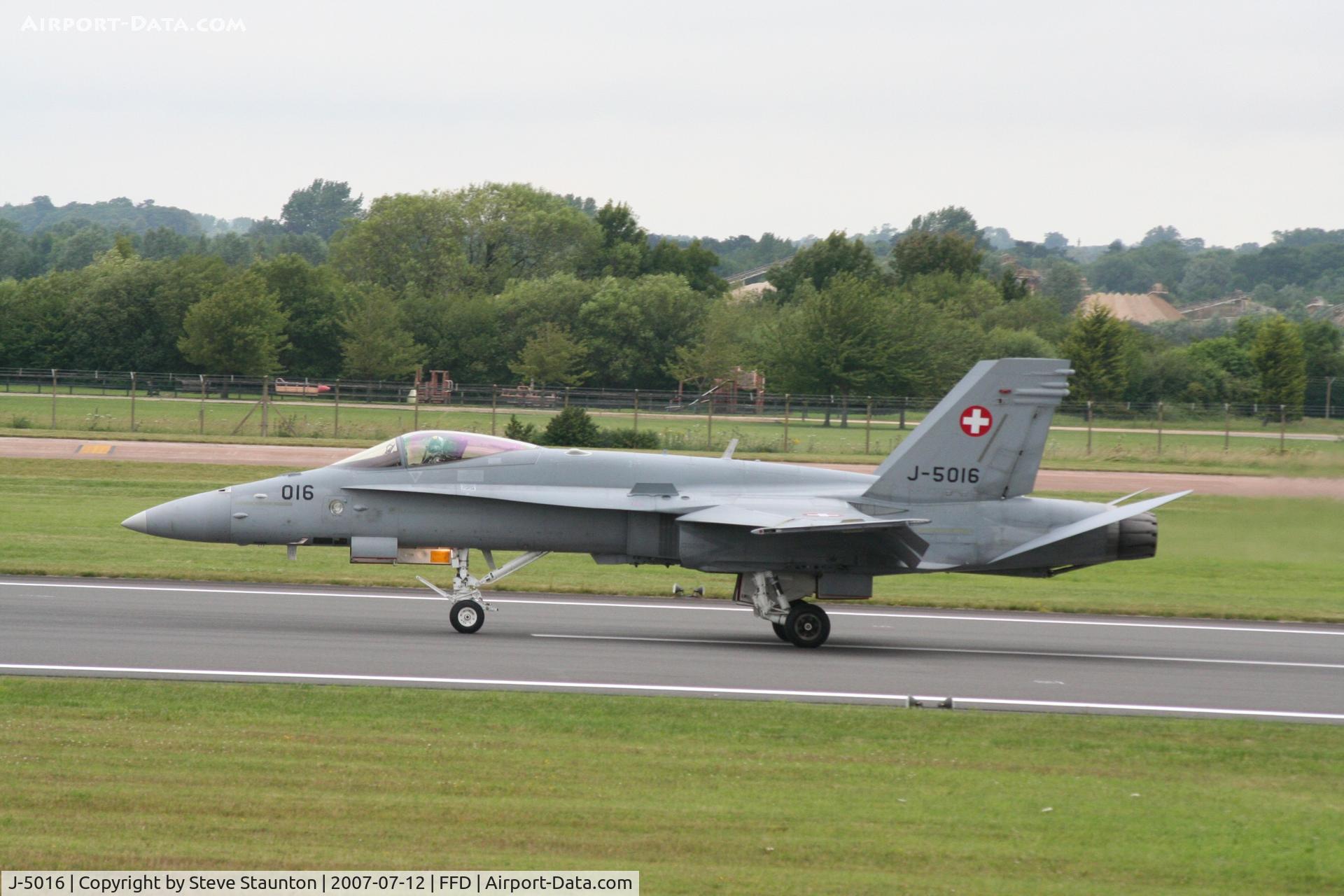J-5016, 2001 McDonnell Douglas F/A-18C Hornet C/N 1363, Royal International Air Tattoo 2007
