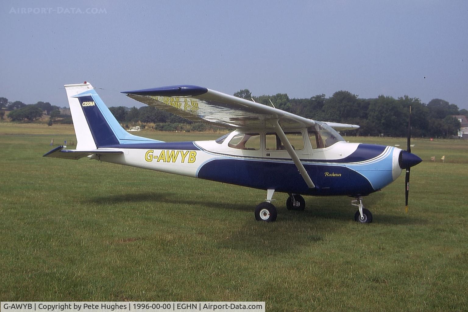 G-AWYB, 1969 Reims FR172F Reims Rocket C/N 0075, G-AWYB  FR172 at Sandown, Isle of Wight