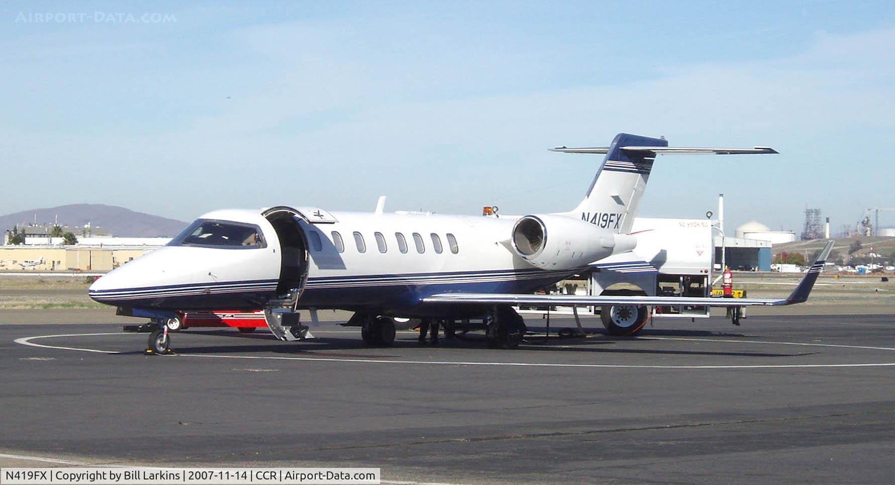 N419FX, 2000 Learjet 45 C/N 125, Visitor