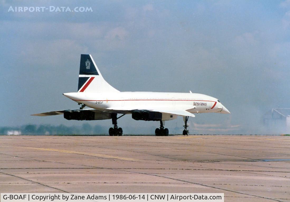 G-BOAF, 1979 Aerospatiale-BAC Concorde 1-102 C/N 100-016, Concorde at Texas Sesquicentennial Air Show 1986