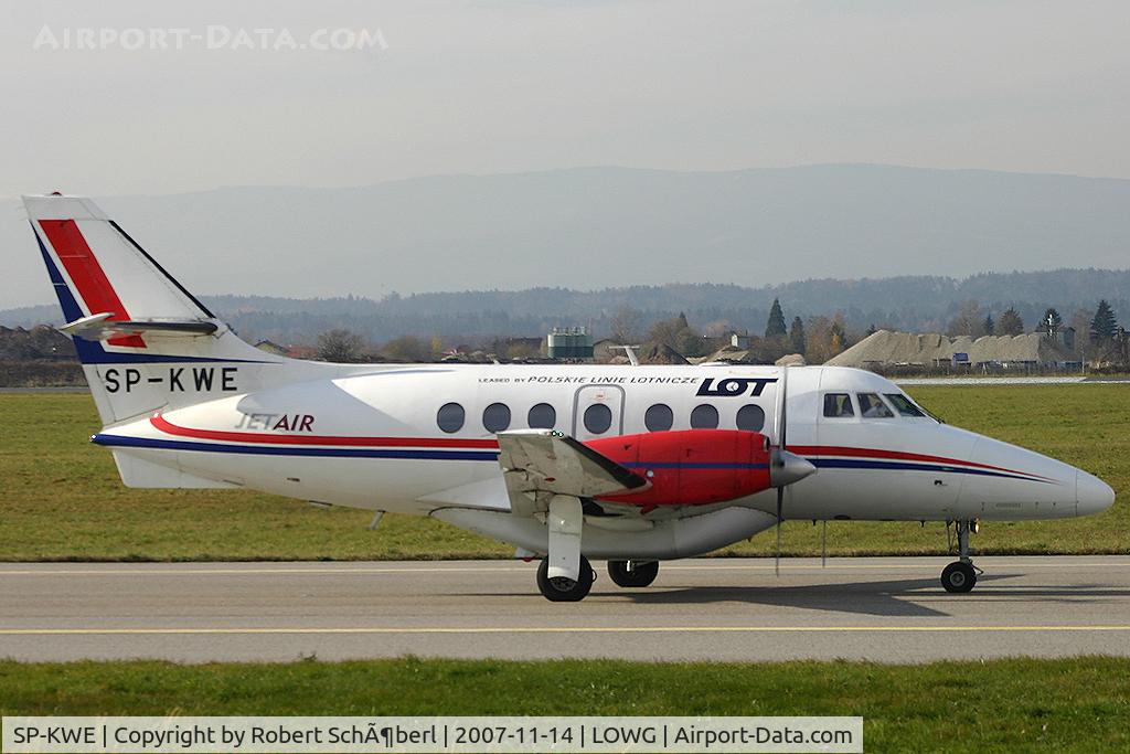 SP-KWE, 1989 British Aerospace Jetstream 3201 C/N 842, A rare visitior!