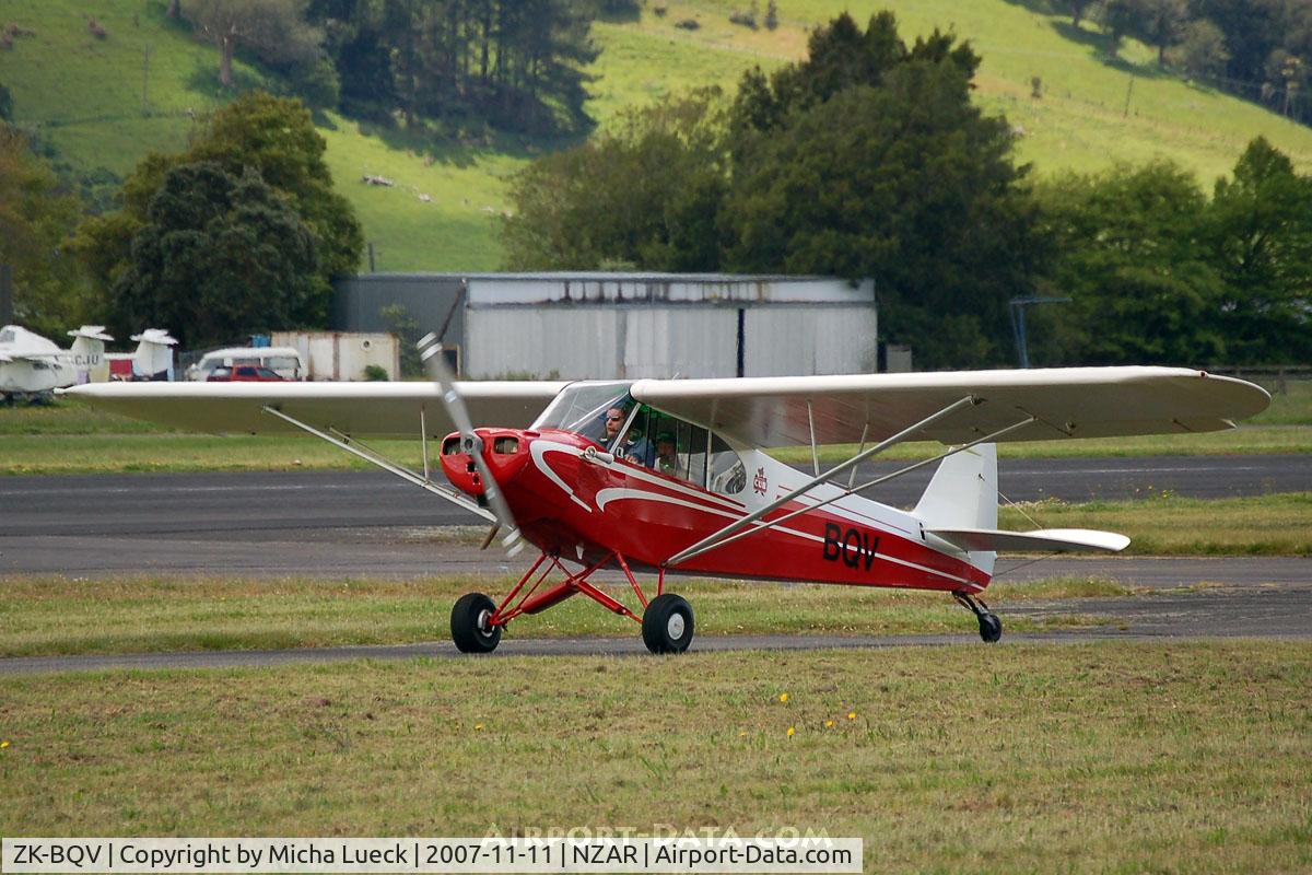 ZK-BQV, Piper PA-18 C/N 18-5546, Taxiing