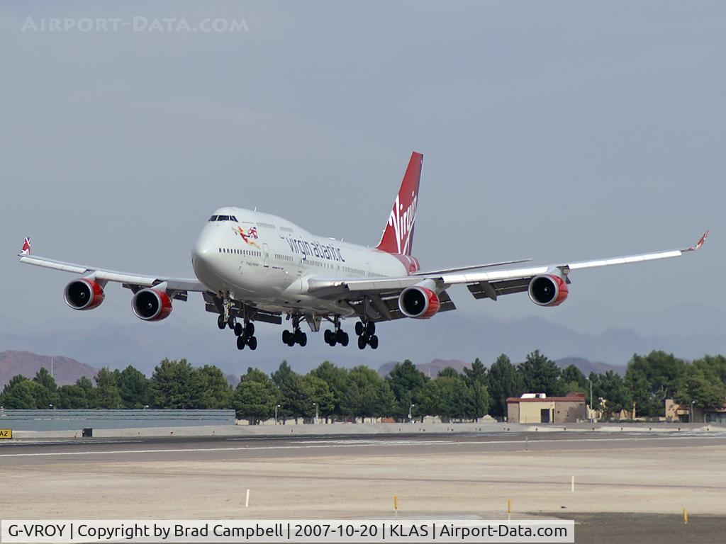 G-VROY, 2001 Boeing 747-443 C/N 32340, Virgin Atlantic - 'Pretty Woman' / 2001 Boeing Company Boeing 747-443