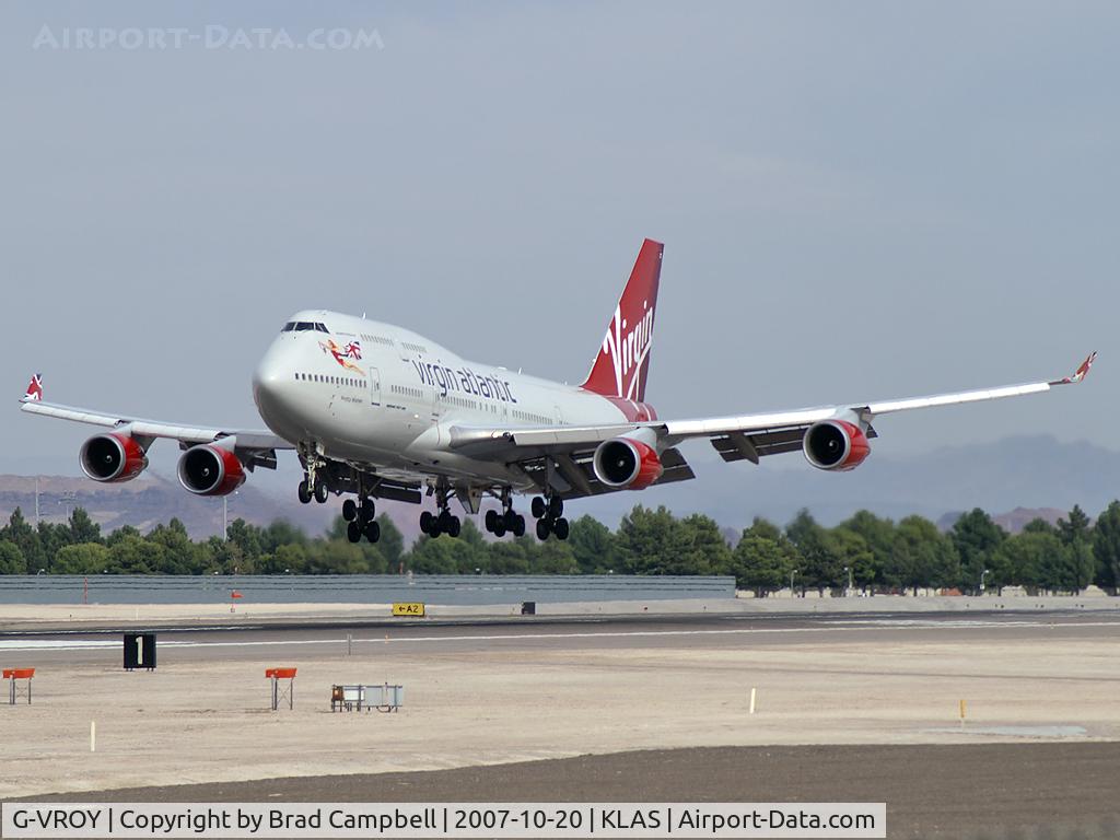 G-VROY, 2001 Boeing 747-443 C/N 32340, Virgin Atlantic - 'Pretty Woman' / 2001 Boeing Company Boeing 747-443