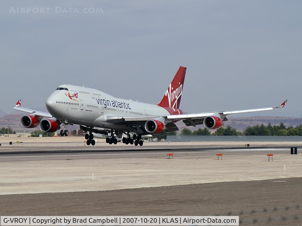 G-VROY, 2001 Boeing 747-443 C/N 32340, Virgin Atlantic - 'Pretty Woman' / 2001 Boeing Company Boeing 747-443