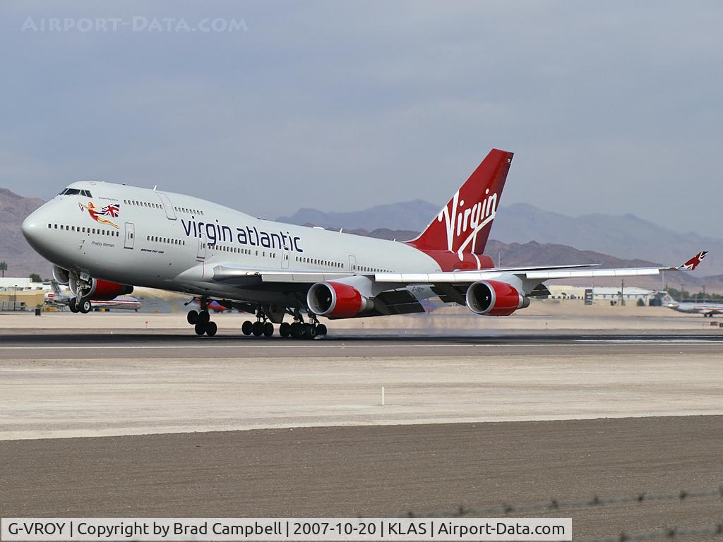 G-VROY, 2001 Boeing 747-443 C/N 32340, Virgin Atlantic - 'Pretty Woman' / 2001 Boeing Company Boeing 747-443