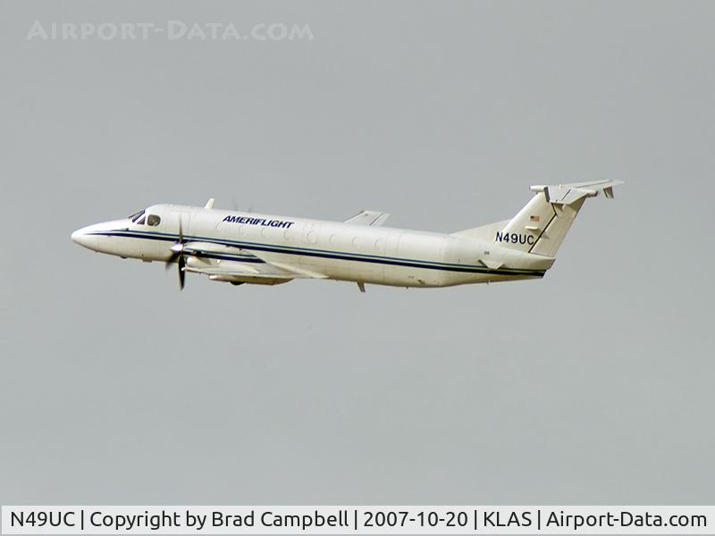N49UC, 1989 Beech 1900C-1 C/N UC-49, Ameriflight / 1989 Beech 1900C