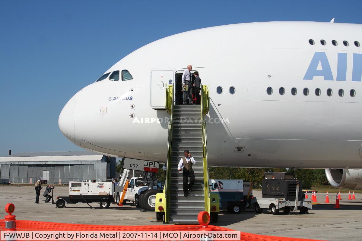 F-WWJB, 2006 Airbus A380-861 C/N 007, A380