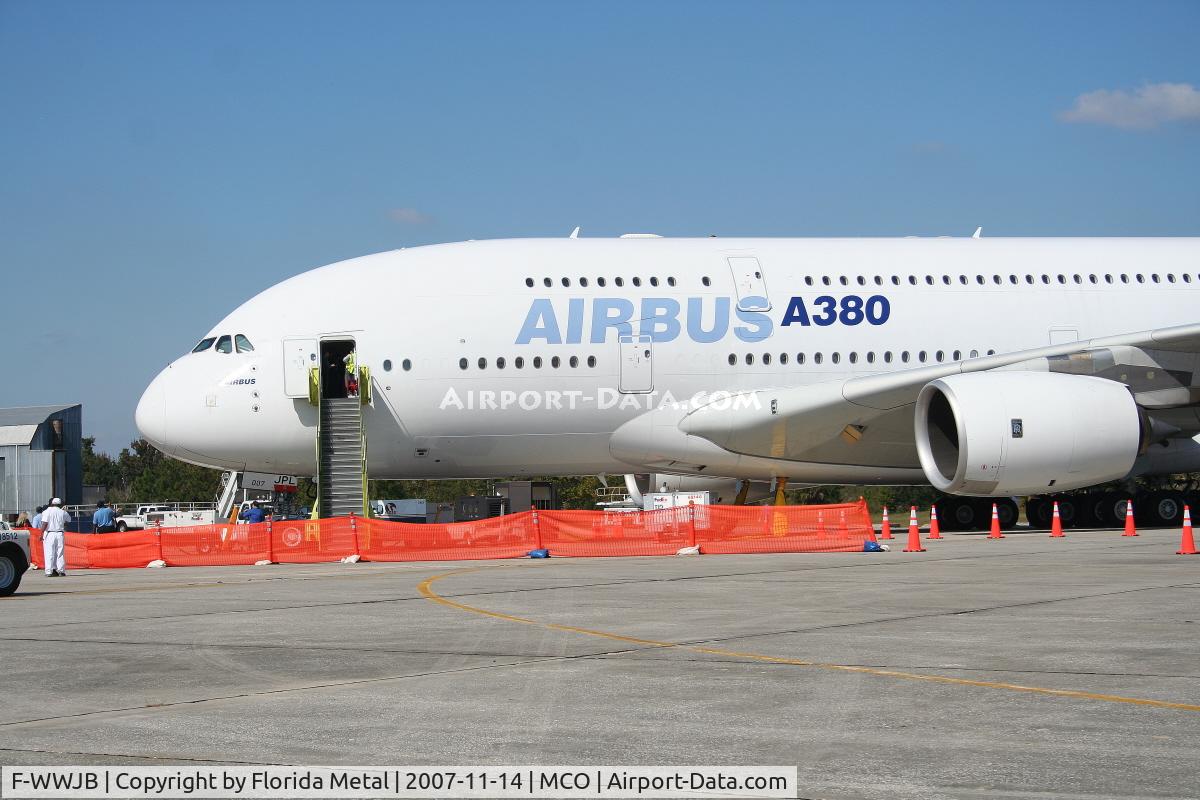 F-WWJB, 2006 Airbus A380-861 C/N 007, A380