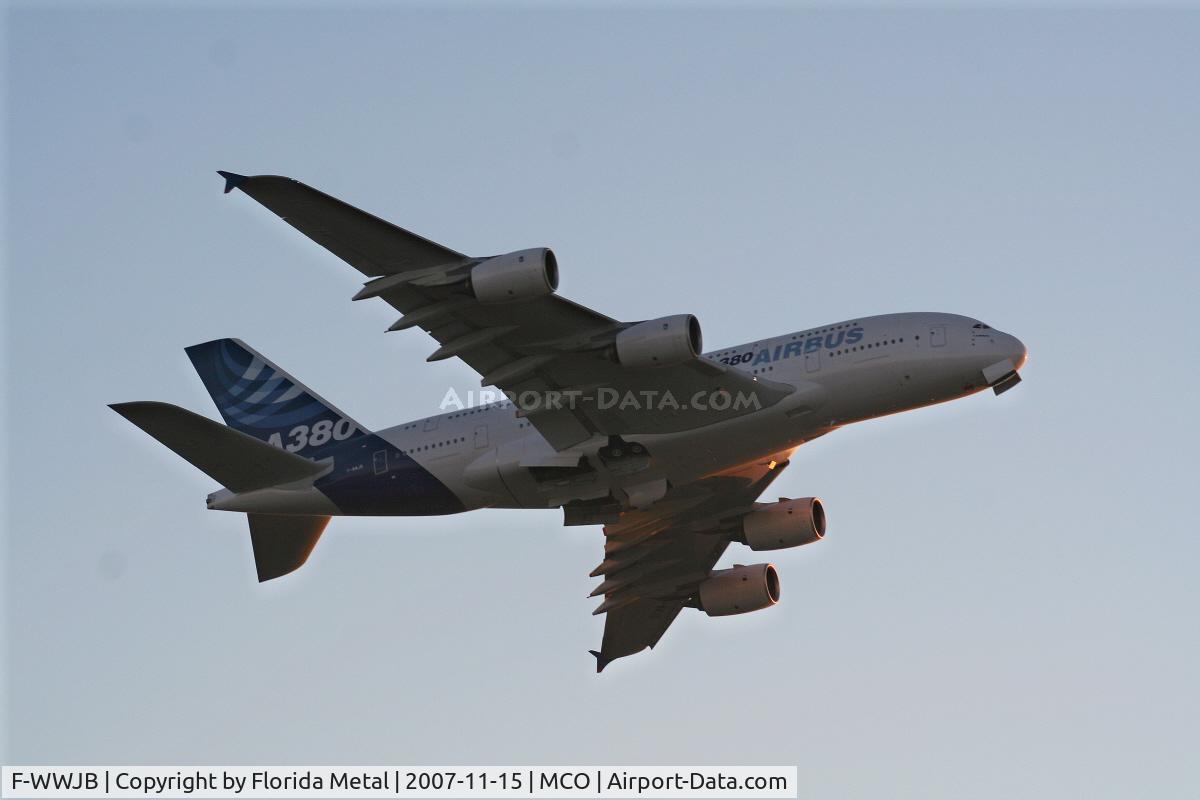 F-WWJB, 2006 Airbus A380-861 C/N 007, A380