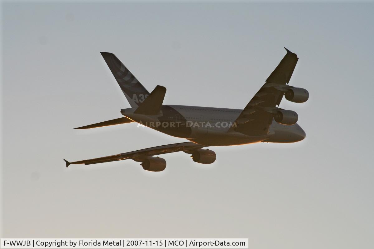 F-WWJB, 2006 Airbus A380-861 C/N 007, A380