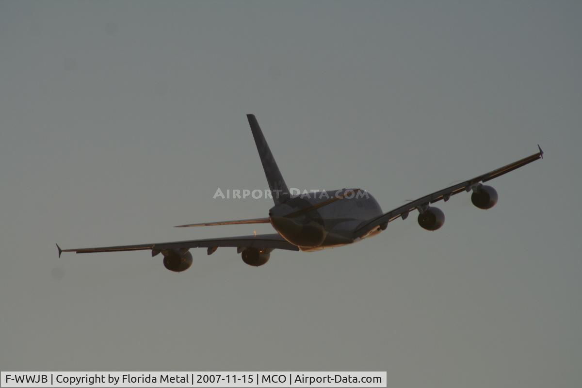 F-WWJB, 2006 Airbus A380-861 C/N 007, A380