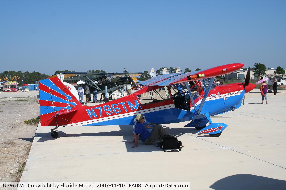N796TM, 1996 American Champion 8KCAB Super Decathlon C/N 779-96, 8KCAB