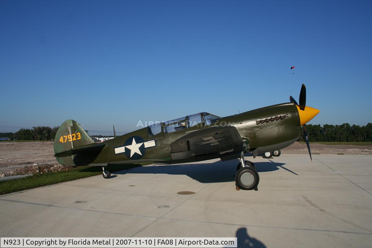 N923, 1944 Curtiss TP-40N Warhawk C/N 33915, P-40