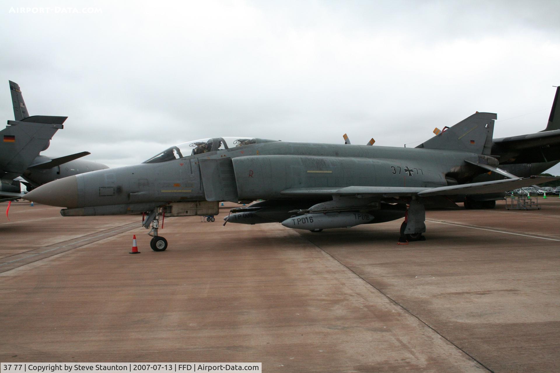 37 77, 1972 McDonnell Douglas F-4F Phantom II C/N 4537, Royal International Air Tattoo 2007