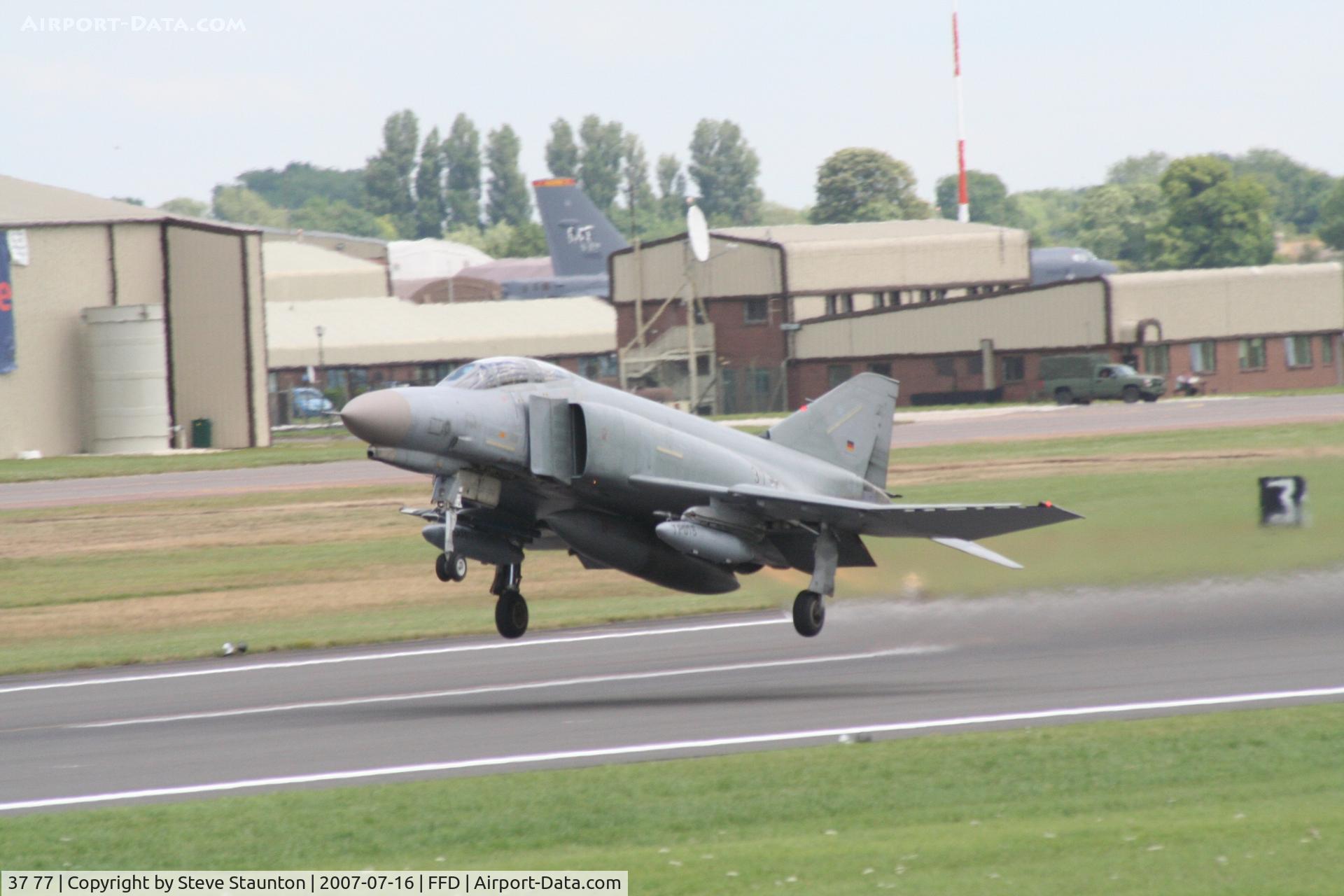 37 77, 1972 McDonnell Douglas F-4F Phantom II C/N 4537, Royal International Air Tattoo 2007