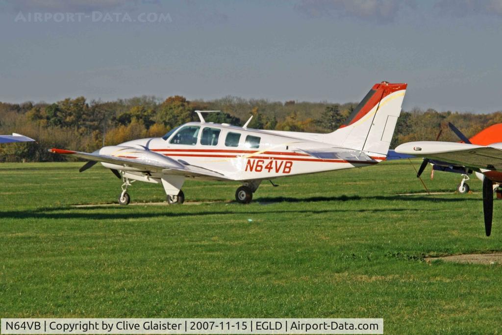 N64VB, 1973 Beech 58 Baron C/N TH-305, Resident at Sleap, Salop [EGCV]