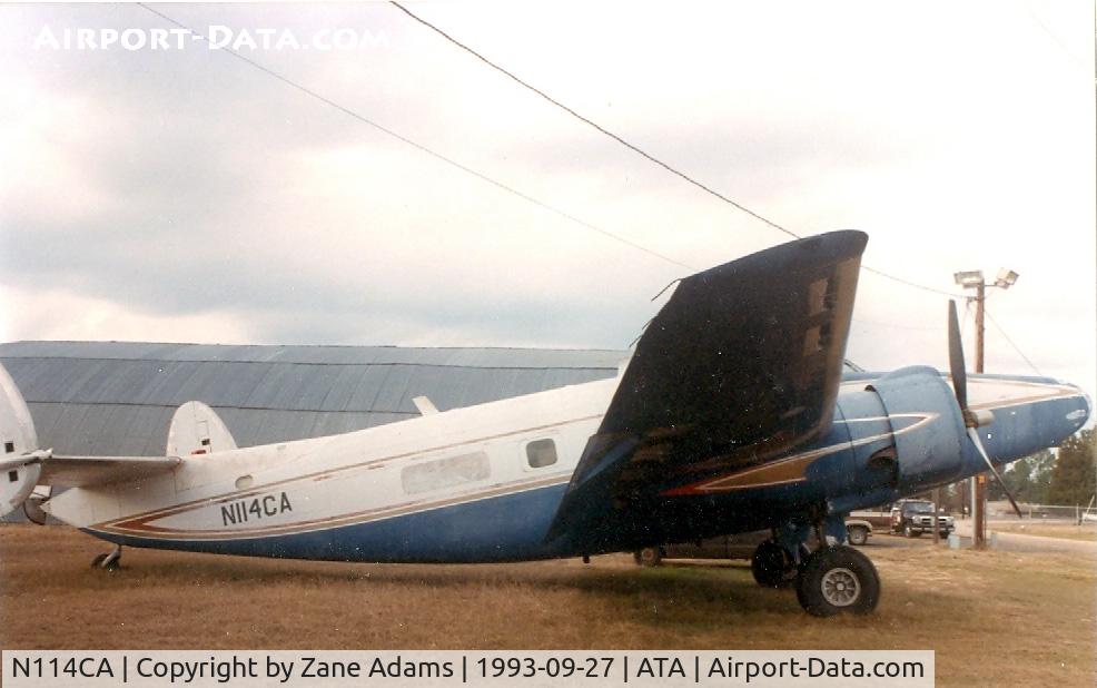 N114CA, Lockheed 18-56 Lodestar C/N 2560, Lockheed GULFSTAR conversion