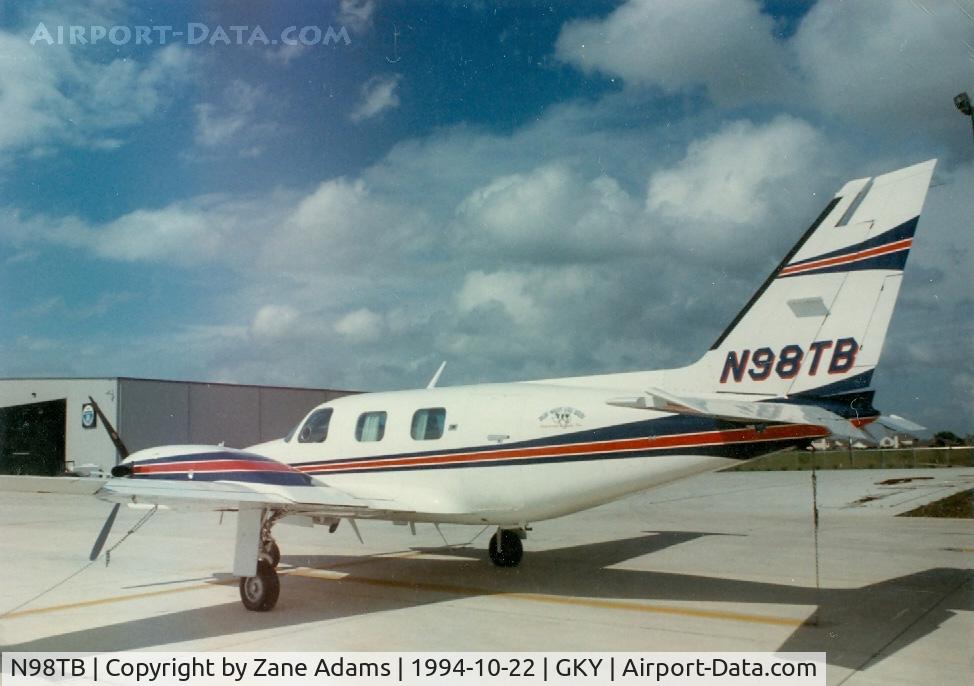 N98TB, 1978 Piper PA-31T C/N 31T-7820040, On the ramp at Arlington Municipal