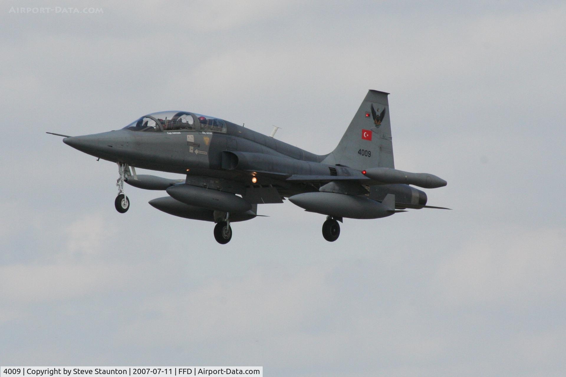 4009, 1969 Canadair NF-5B Freedom Fighter C/N 4009, Royal International Air Tattoo 2007