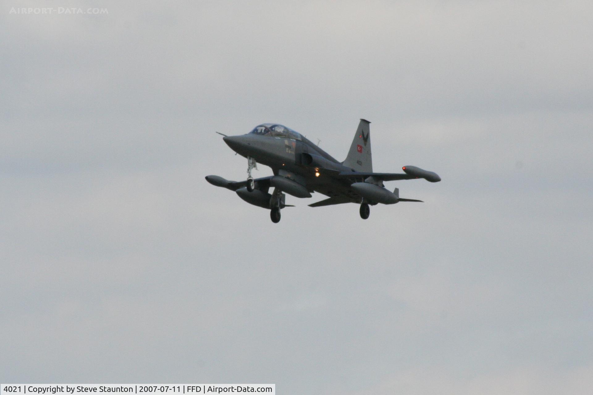4021, 1971 Canadair NF-5B Freedom Fighter C/N 4021, Royal International Air Tattoo 2007