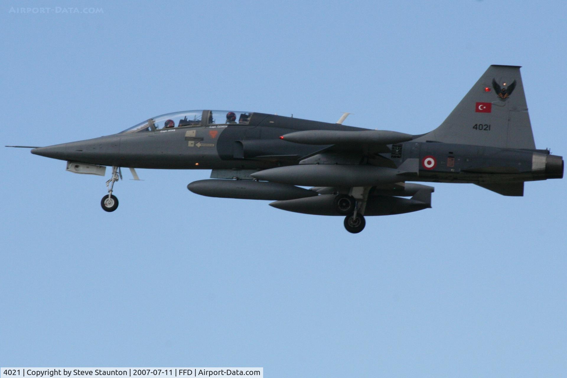 4021, 1971 Canadair NF-5B Freedom Fighter C/N 4021, Royal International Air Tattoo 2007