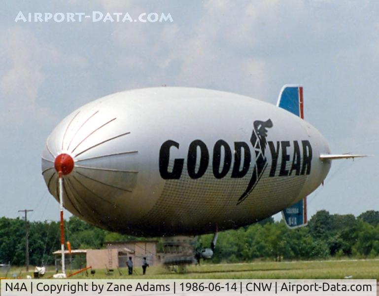 N4A, Goodyear GZ-20 C/N C49, Goodyear Blimp GZ-20 CN: C49 -  Texas Sesquicentennial Air Show 1986