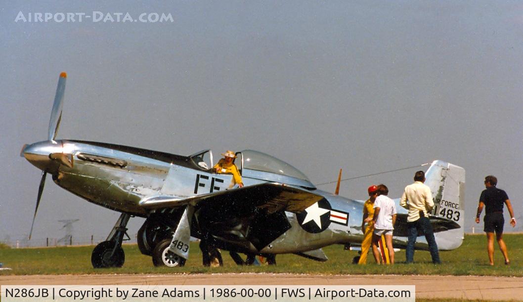 N286JB, 1945 North American P-51D Mustang C/N 4511483, Bob Hoover Pilot