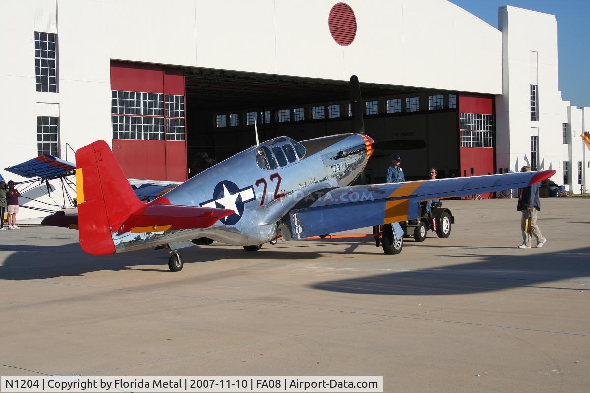 N1204, 1944 North American P-51C Mustang C/N 103-26385, P-51C