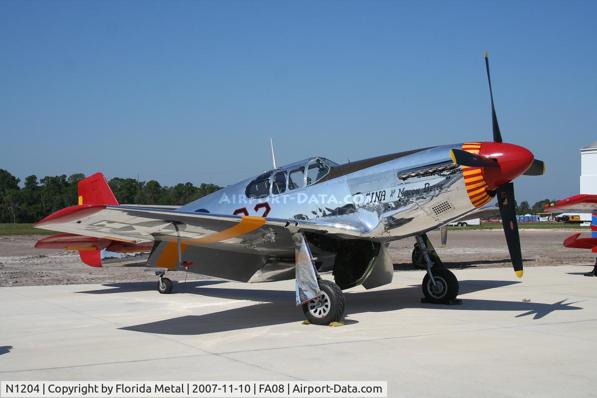 N1204, 1944 North American P-51C Mustang C/N 103-26385, P-51C