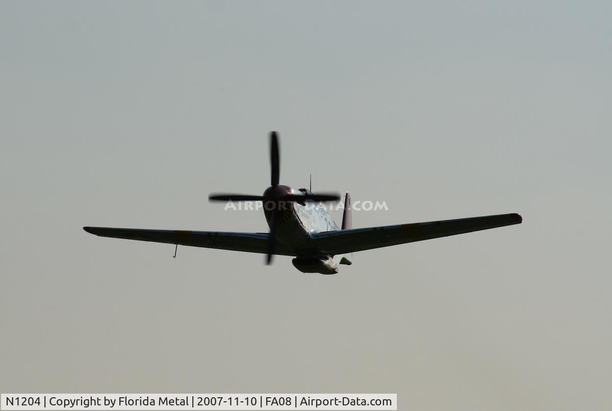 N1204, 1944 North American P-51C Mustang C/N 103-26385, P-51C
