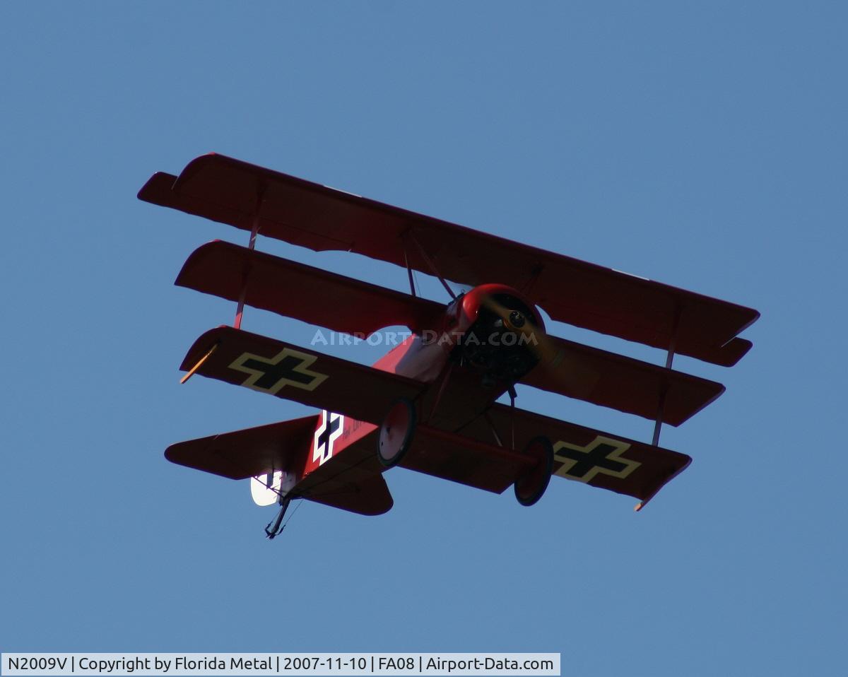 N2009V, 2003 Fokker Dr.1 Triplane Replica C/N 065, DR-1 Triplane