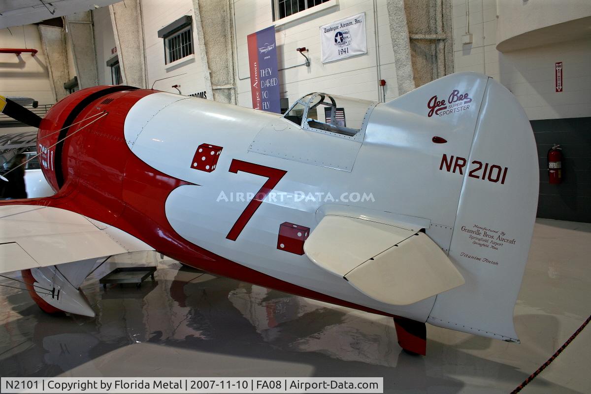 N2101, 1933 Granville Brothers Gee Bee Sportster E C/N R-2, Gee Bee E