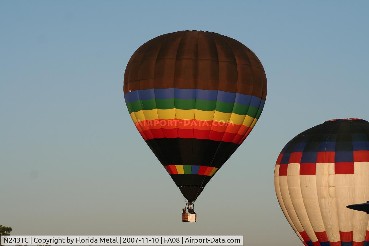 N243TC, 1992 Thunder & Colt Airborne Amer AX8 105S2 C/N 2101USA, balloon