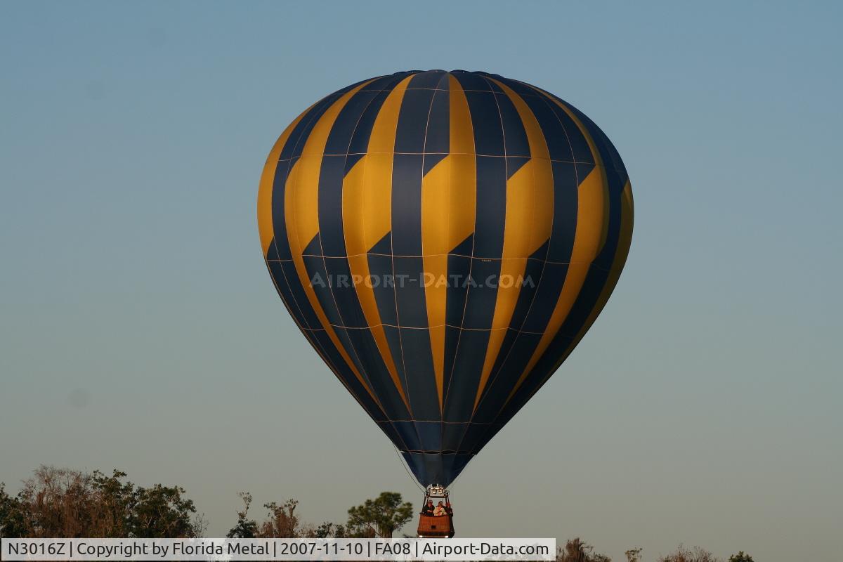 N3016Z, 2000 Eagle Balloons Corp C-7 C/N EE207203, balloon